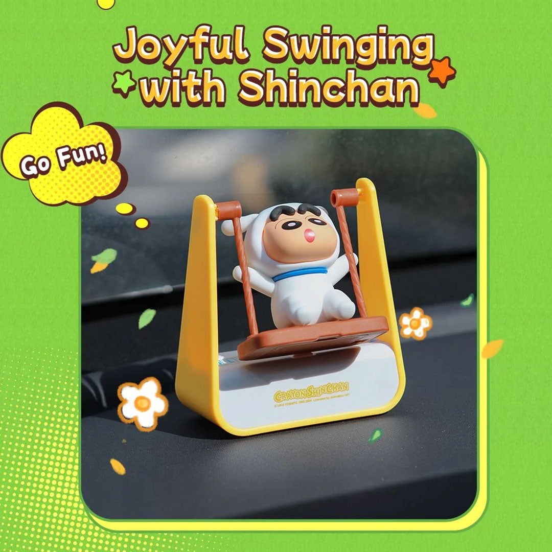 Crayon Shinchan Aroma Diffuser Parking Number Plate (Swing-themed) by Rock