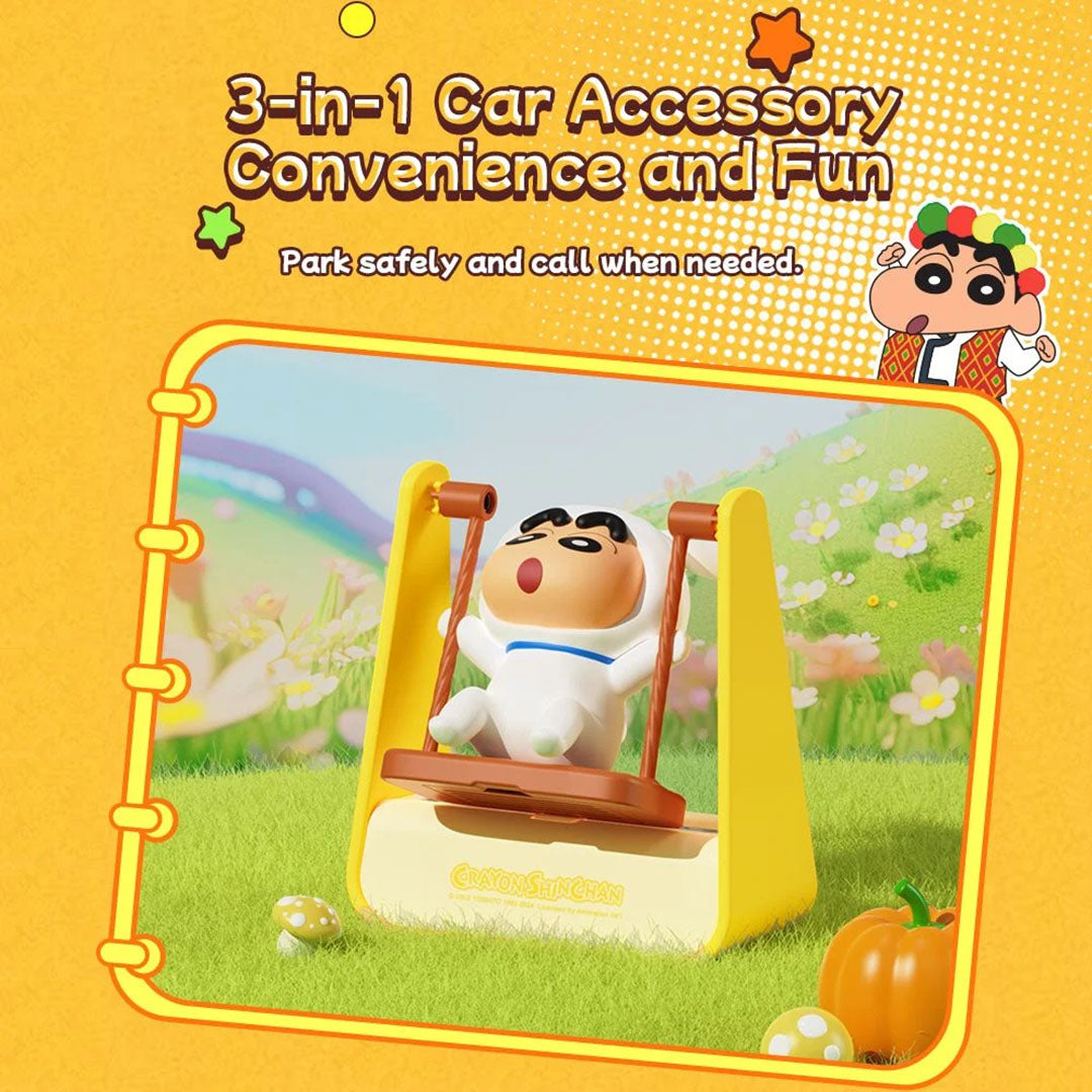Crayon Shinchan Aroma Diffuser Parking Number Plate (Swing-themed) by Rock