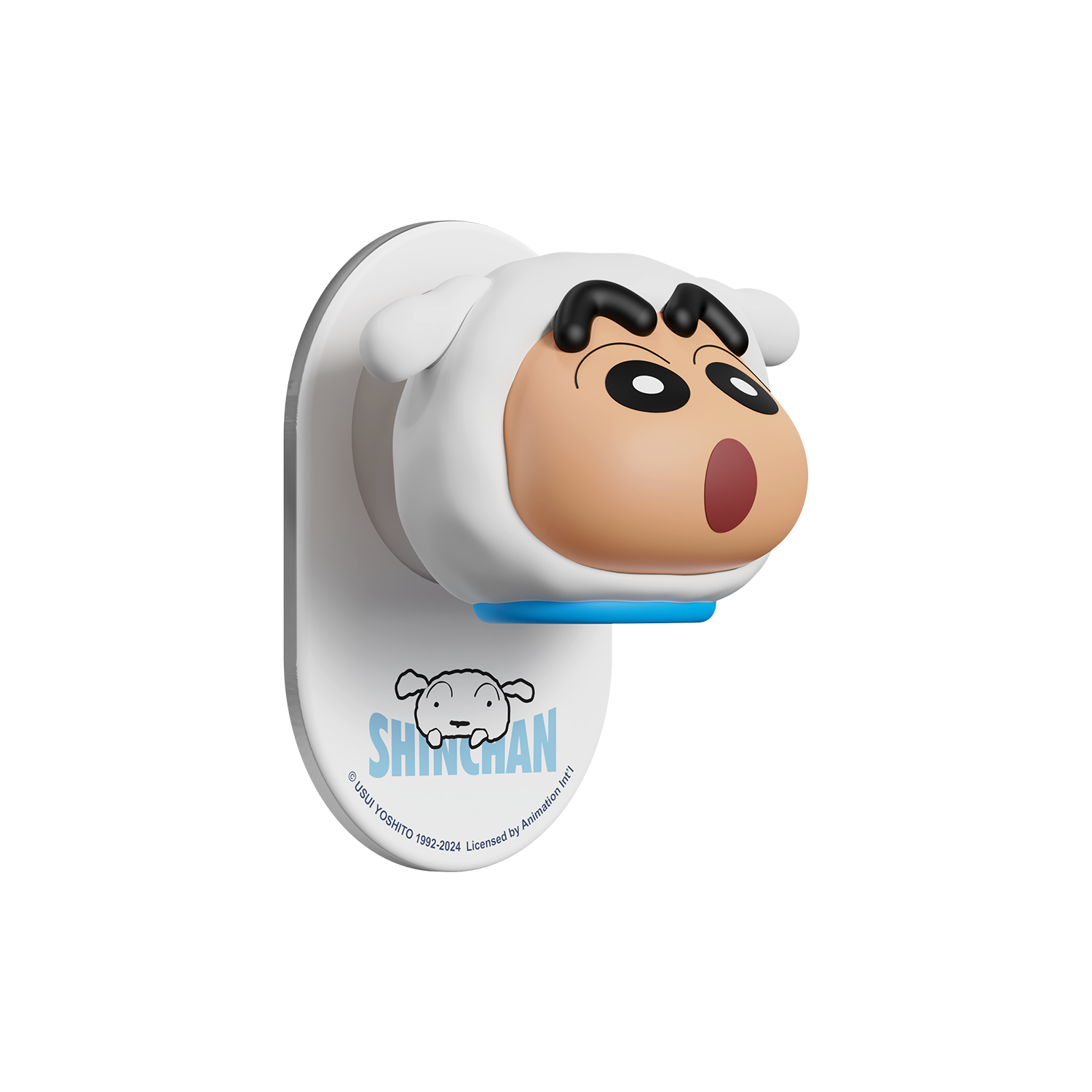 Crayon Shinchan Magnetic Griptok (White) by Rock
