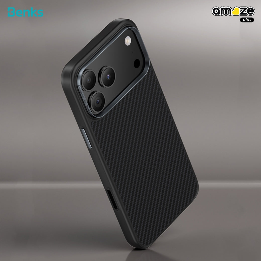 Armor Air/Pro 600D Case (iPhone 17 Pro - 17 Pro Max) (Black) by Benks