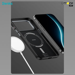 Armor Air/Pro 600D Case (iPhone 17 Pro - 17 Pro Max) (Black) by Benks