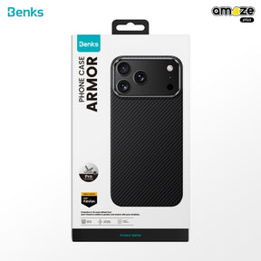 Armor Air/Pro 600D Case (iPhone 17 Pro - 17 Pro Max) (Black) by Benks