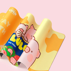 LuLu the Piggy Piggy Can Mouse Pad (Yellow) by Rock