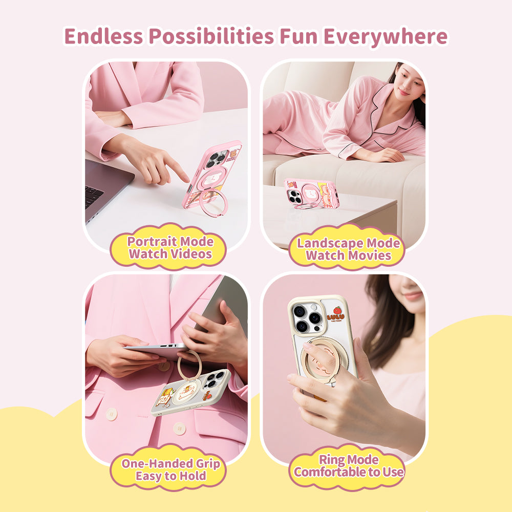 LuLu the Piggy Sweet Dreams Phone Case (iPhone 15 Pro Max) by Rock