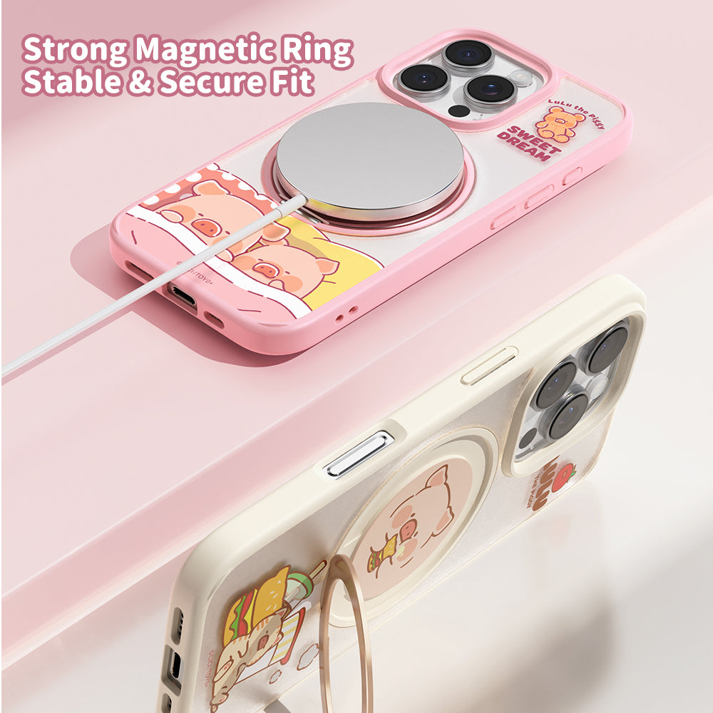 LuLu the Piggy Sweet Dreams Phone Case (iPhone 15 Pro Max) by Rock