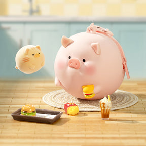 LuLu the Piggy Piggy Peach Silicone Earphone Bag by Rock