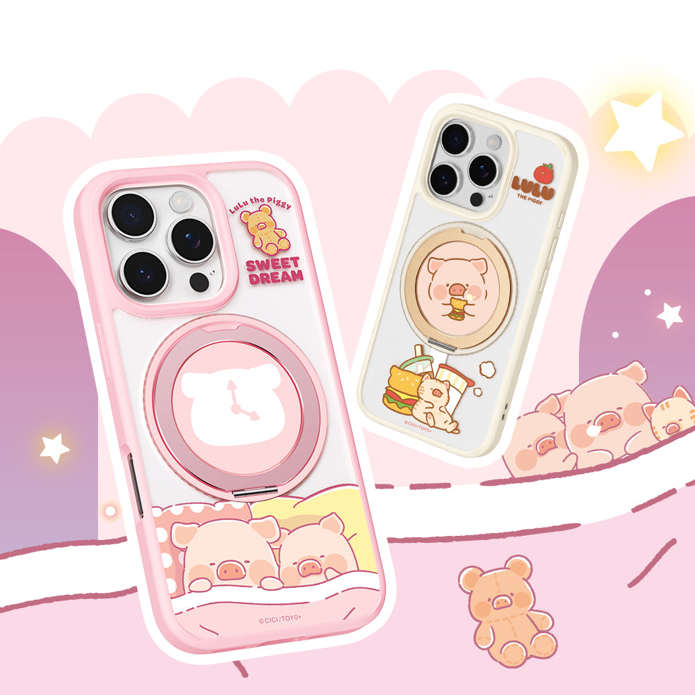 LuLu the Piggy Sweet Dreams Phone Case (iPhone 15 Pro Max) by Rock