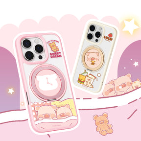 LuLu the Piggy Sweet Dreams Phone Case (iPhone 15 Pro Max) by Rock