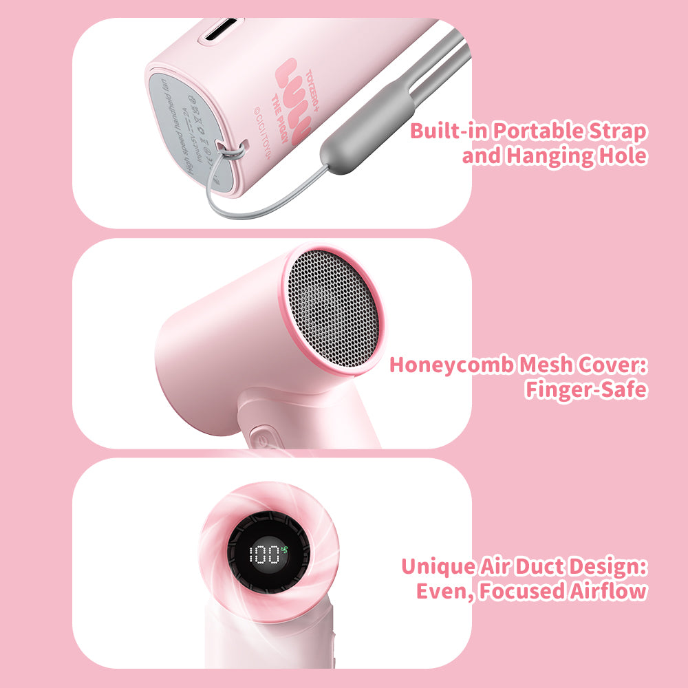 LuLu the Piggy Handheld Fan by Rock