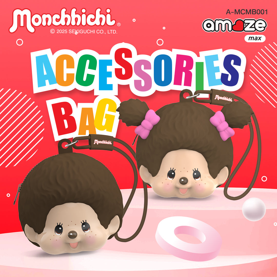Monchhichi Boy&Girl Earphone Purse by Amaze Max
