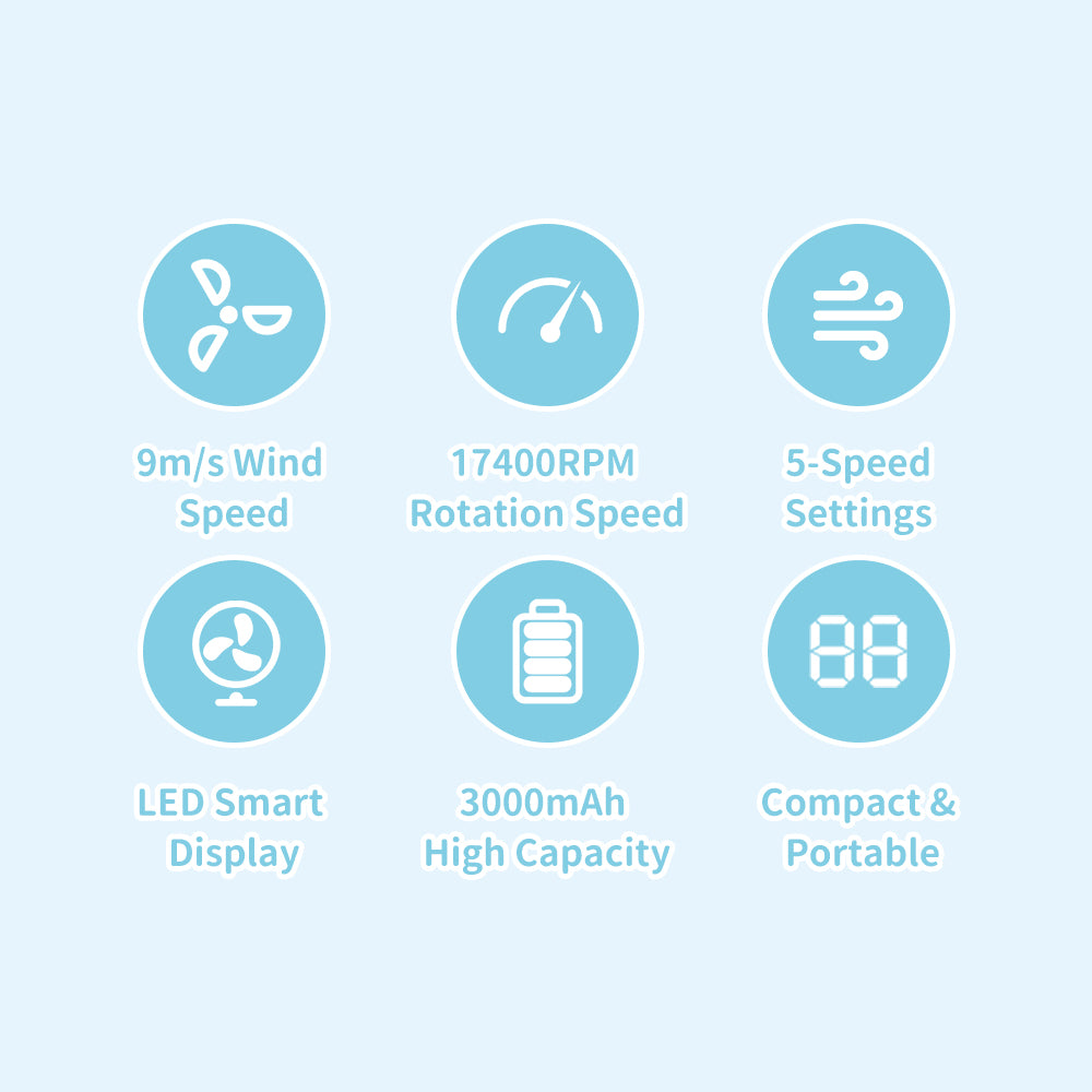 LuLu the Piggy Handheld Fan by Rock