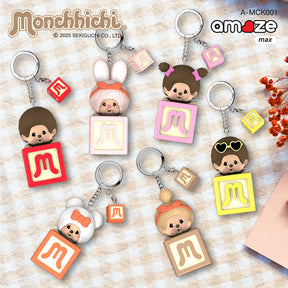 Monchhichi & Friends Keychain Blind Box (1 of 6 pcs.) by Amaze Max