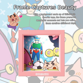 Crayon Shinchan Frame Lamp by Rock