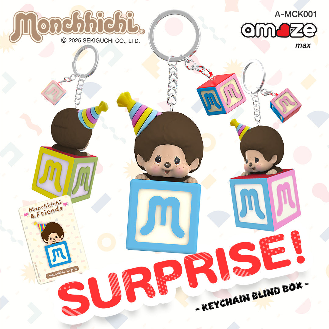 Monchhichi & Friends Keychain Blind Box (1 of 6 pcs.) by Amaze Max