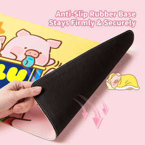 LuLu the Piggy Piggy Can Mouse Pad (Yellow) by Rock