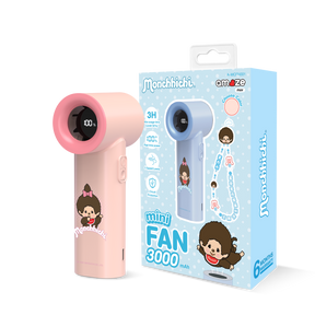 Monchhichi Boy&Girl Portable Fan (Green) by Amaze Max