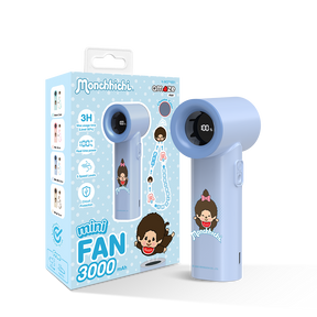 Monchhichi Boy&Girl Portable Fan (Green) by Amaze Max
