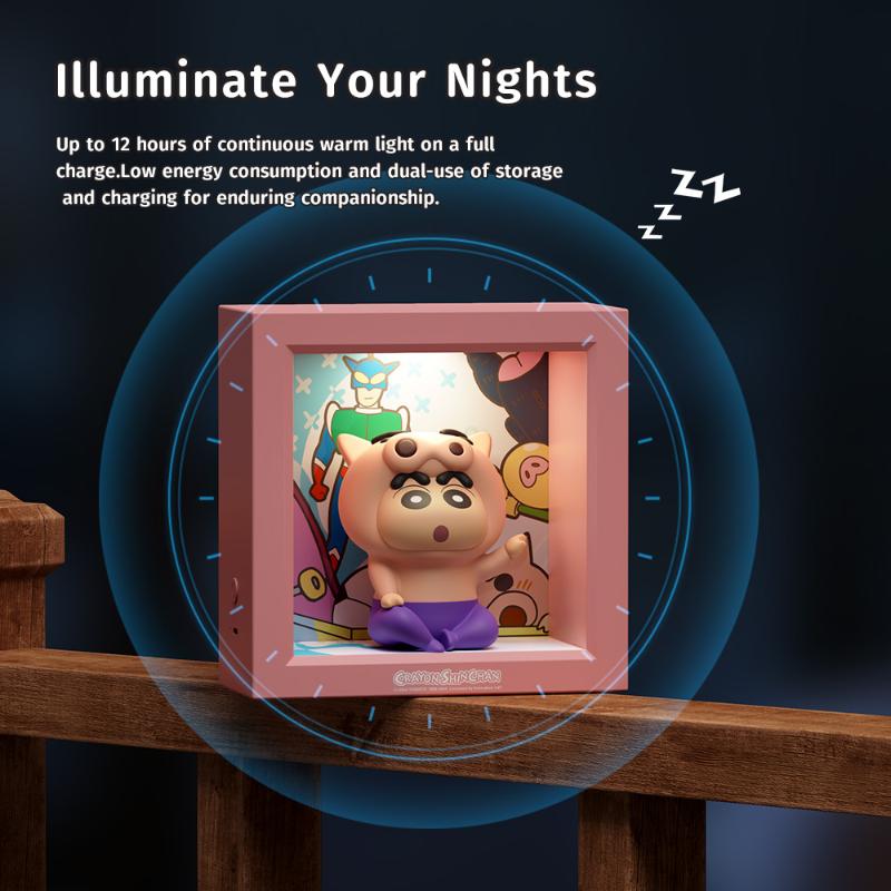 Crayon Shinchan Frame Lamp by Rock