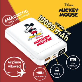 Disney&Pixar Magsafe Power Bank (10000mAh) (White) by Amaze Max