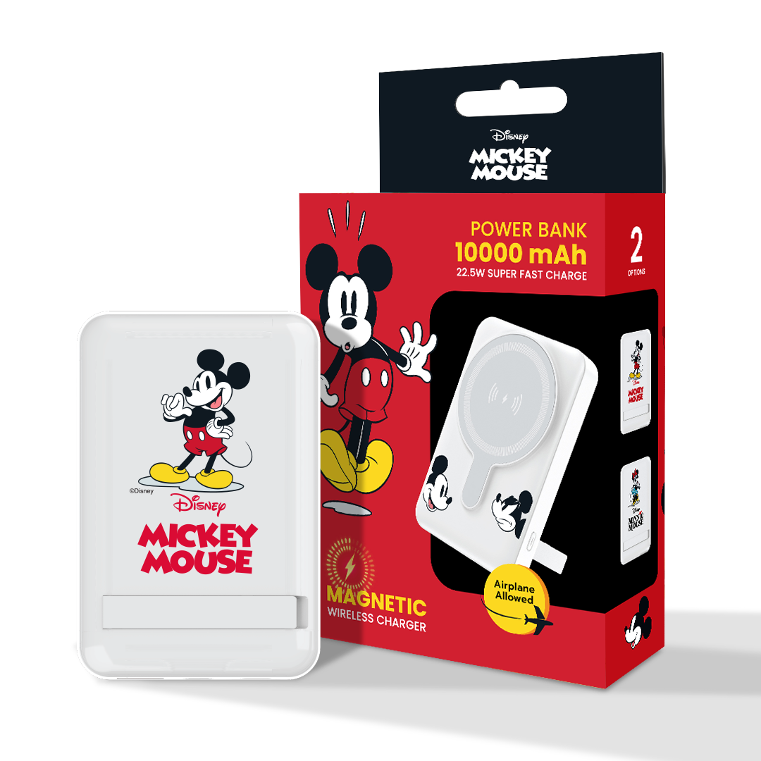 Disney&Pixar Magsafe Power Bank (10000mAh) (White) by Amaze Max