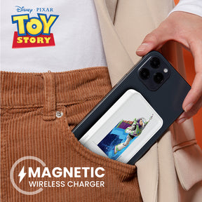 Disney&Pixar Magsafe Power Bank (10000mAh) (White) by Amaze Max