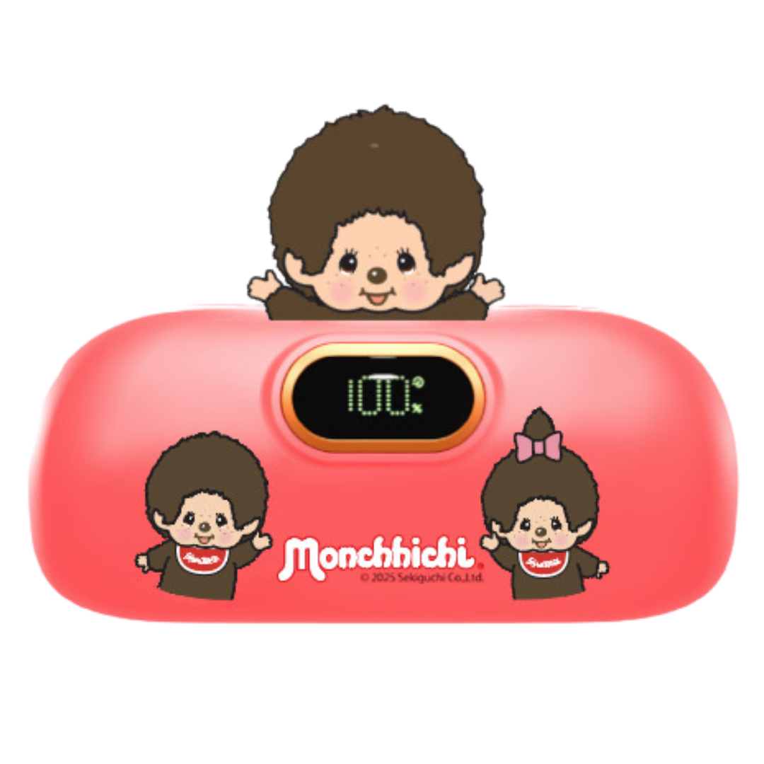 Monchhichi Boy & Girl Power Bank Lightning& Type-C  (5000mAh) by Amaze Max