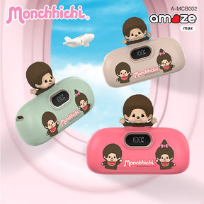 Monchhichi Boy & Girl Power Bank Lightning& Type-C  (5000mAh) by Amaze Max