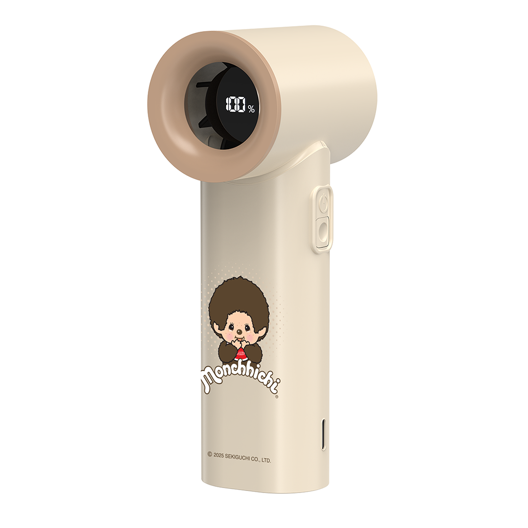 Monchhichi Boy&Girl Portable Fan (Green) by Amaze Max