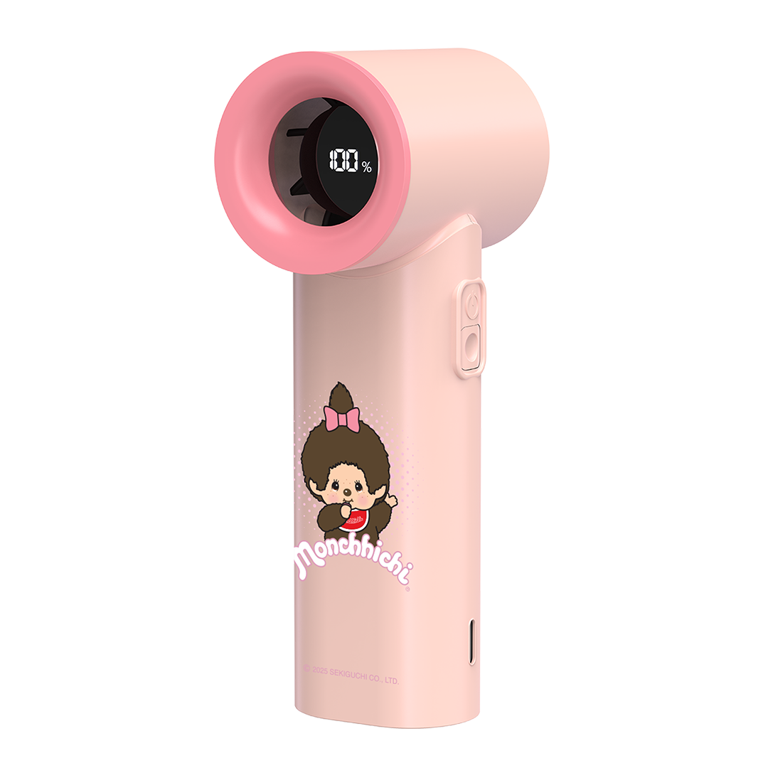 Monchhichi Boy&Girl Portable Fan (Green) by Amaze Max