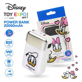 Daisy Duck Mickey Mouse & Friends Power Bank 20000mAh (White) by Asaki