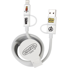 Marvel 4-in-1 Cable (White) by Asaki