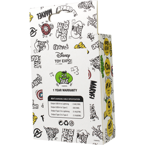 Marvel 4-in-1 Cable (White) by Asaki