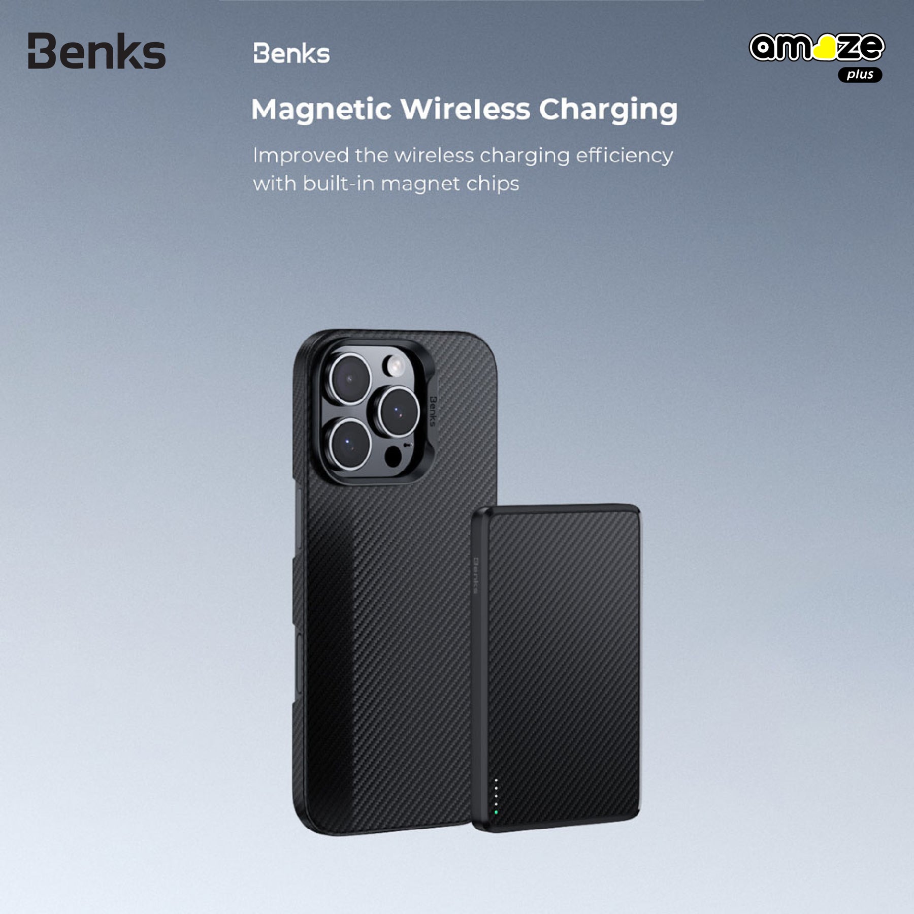 Armor Air 600D Case (iPhone 16 Pro/16 Pro max) (Black) by Benks