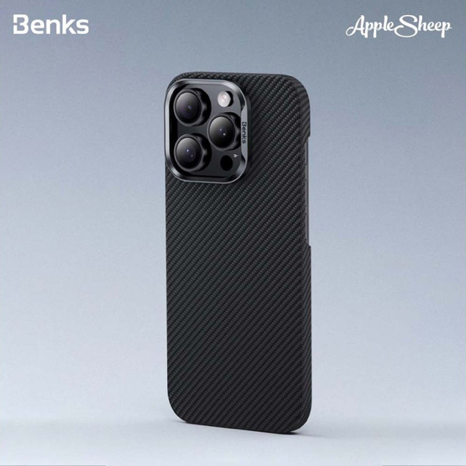 Armor Air 600D Case (iPhone 16 Pro/16 Pro max) (Black) by Benks