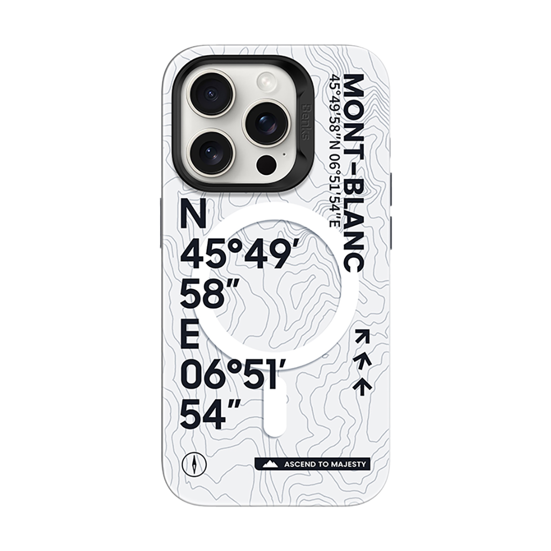 Mt. Blanc Case (iPhone) (White) By Benks