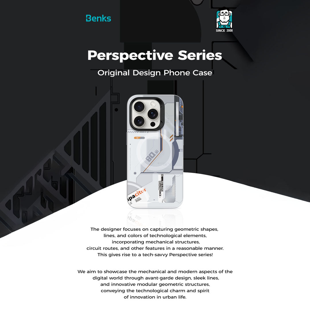 Perspective Case (iPhone) (White) By Benks