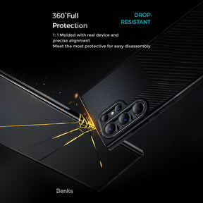 Montage Kevlar ArmorAir Pro (Samsung S24 Ultra) (600D+1500D) By Benks