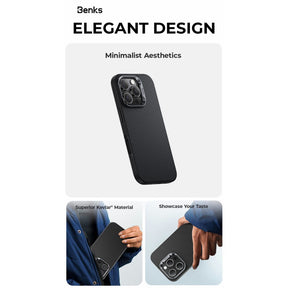 Armor Pro 600D with Camera Button Case (iPhone 16 Pro Max) (Black) by Benks