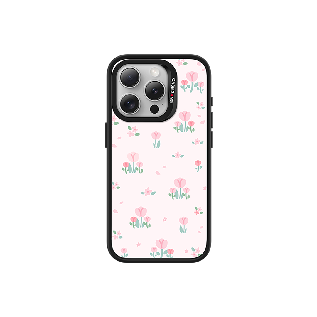 Pinky Tulips Secret Garden Phone Cover (iPhone) By Casebang