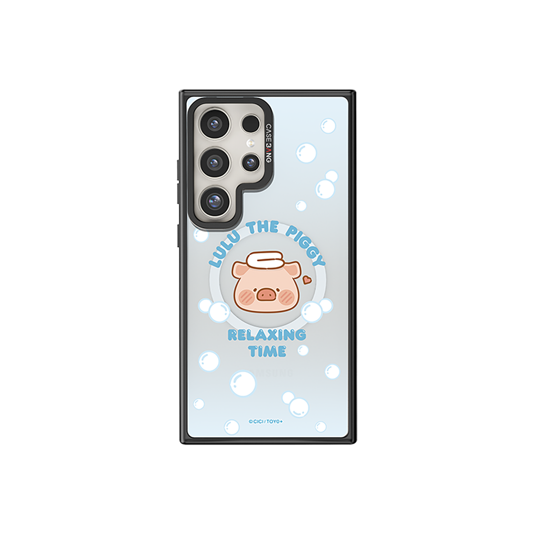 Bubble Piggy Lulu the Piggy Phone Cover (Samsung S24 Ultra) By Casebang