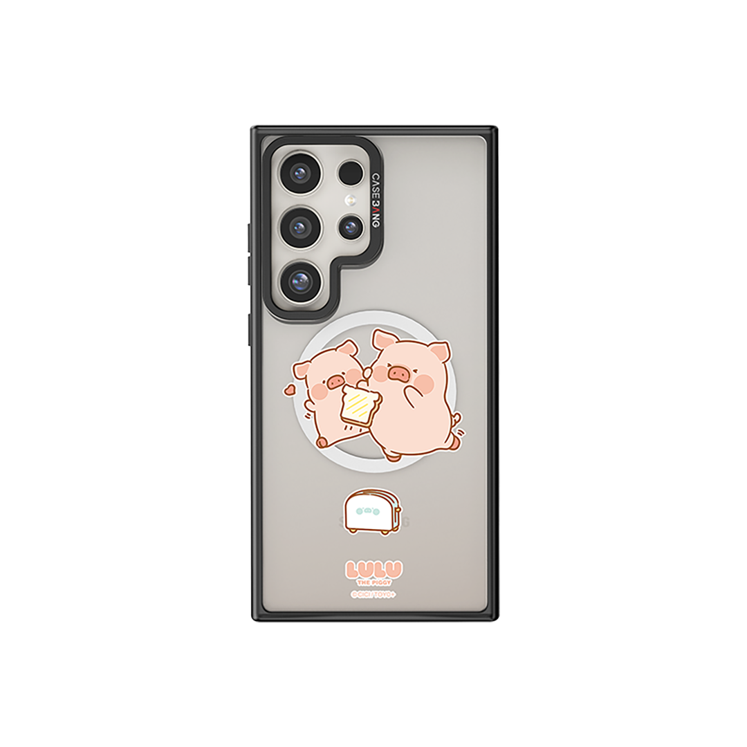 Toast Piggy Lulu the Piggy Phone Cover (Samsung S24 Ultra) By Casebang