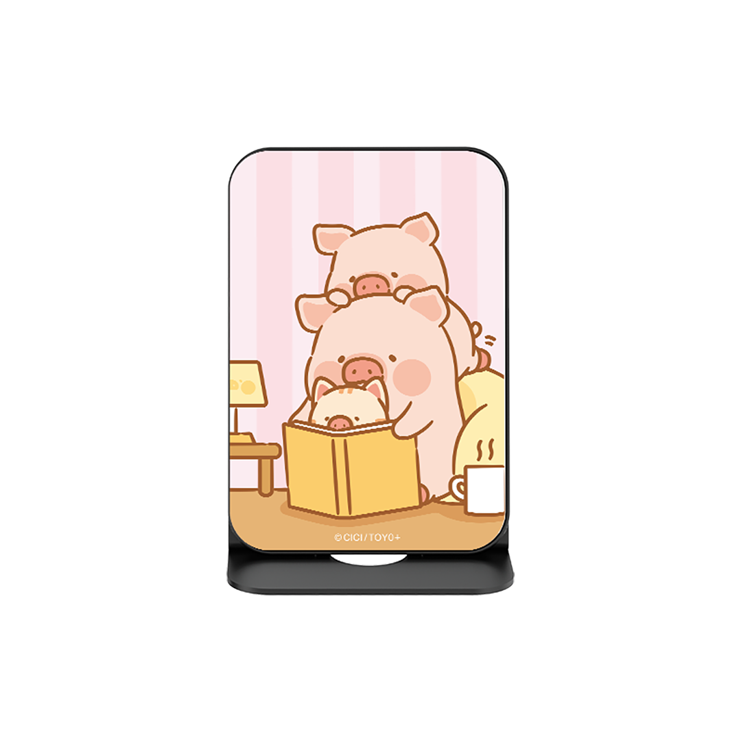 Lay Down Piggy Lulu the Piggy Wallet Magsafe Stand Cover By Casebang