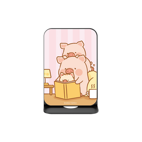 Lay Down Piggy Lulu the Piggy Wallet Magsafe Stand Cover By Casebang