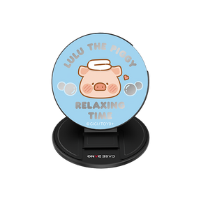 Bubble Piggy Lulu the Piggy Griptok Magsafe Stand Cover By Casebang