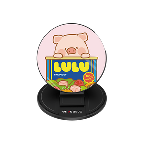 Canned Piggy Lulu the Piggy Griptok Magsafe Stand Cover By Casebang