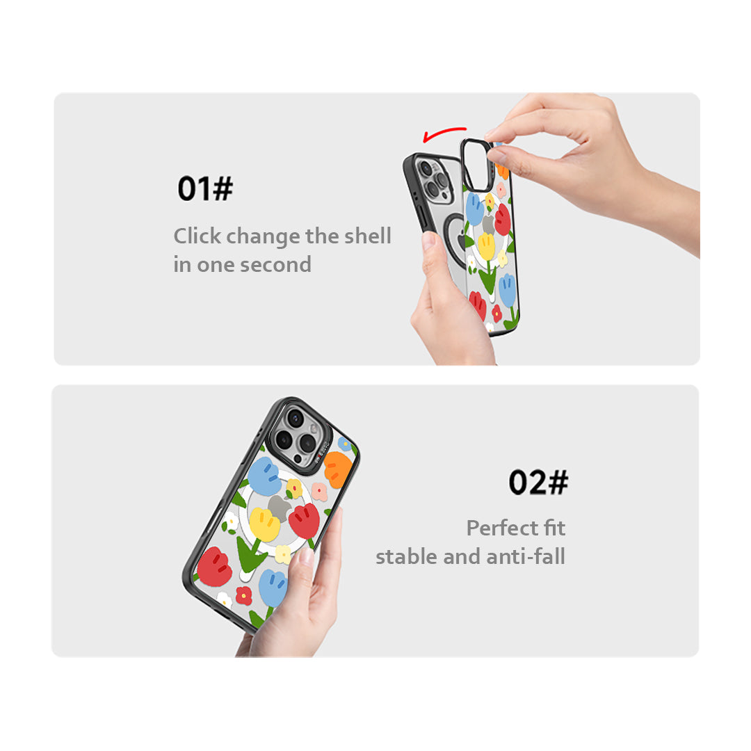 Spring Floral Secret Garden Phone Cover (iPhone) By Casebang