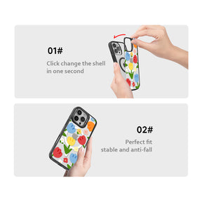 Spring Floral Secret Garden Phone Cover (iPhone) By Casebang