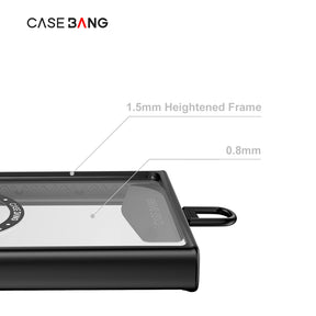 Body Frame Case (Samsung S24 Ultra) (Black) By Casebang