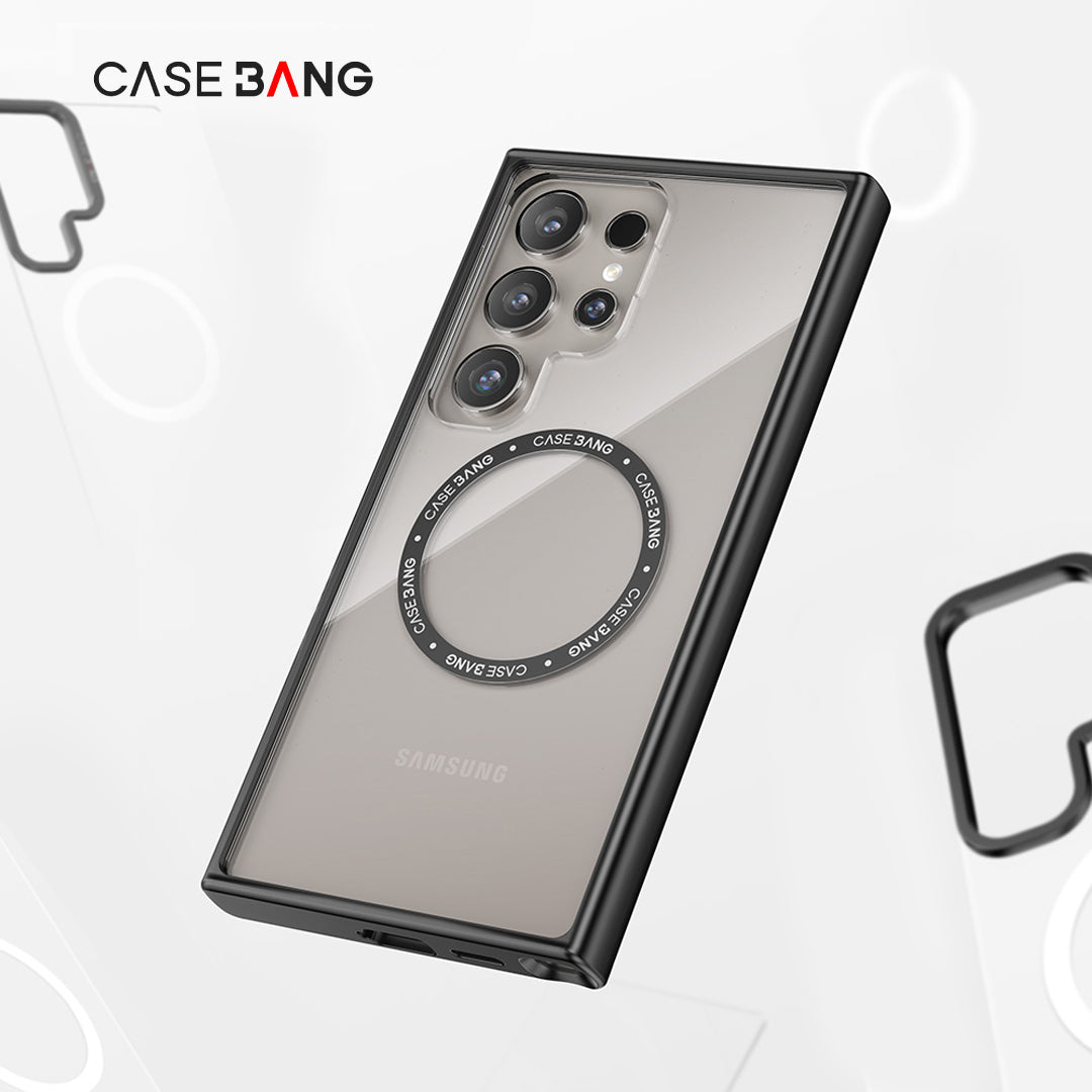 Body Frame Case (Samsung S24 Ultra) (Black) By Casebang