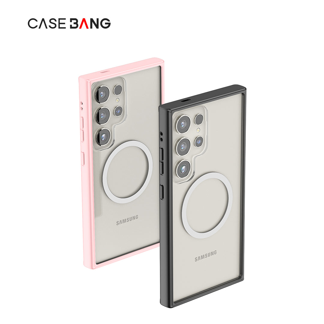 Body Frame Case (Samsung S24 Ultra) (Black) By Casebang